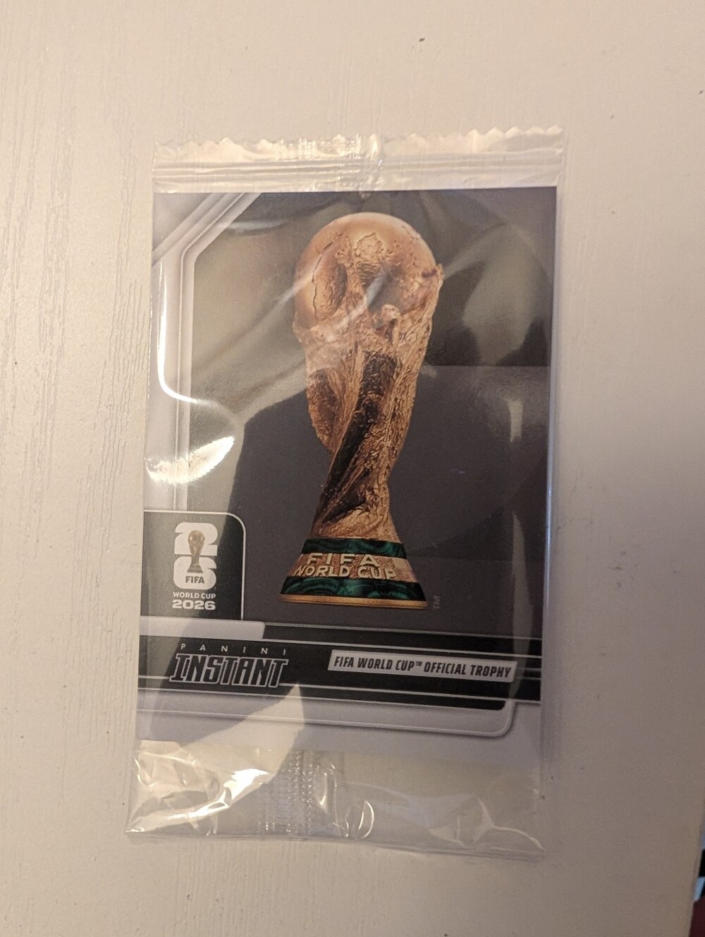 Panini Instant FIFA World Cup 2026 Official Trophy Insert Card #WCTW-Sealed